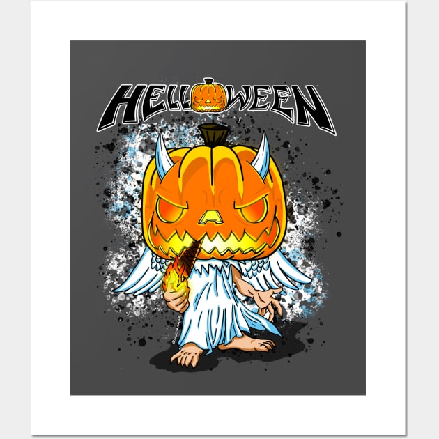 Helloween Hey Lord! Wall Art by soulcrawler